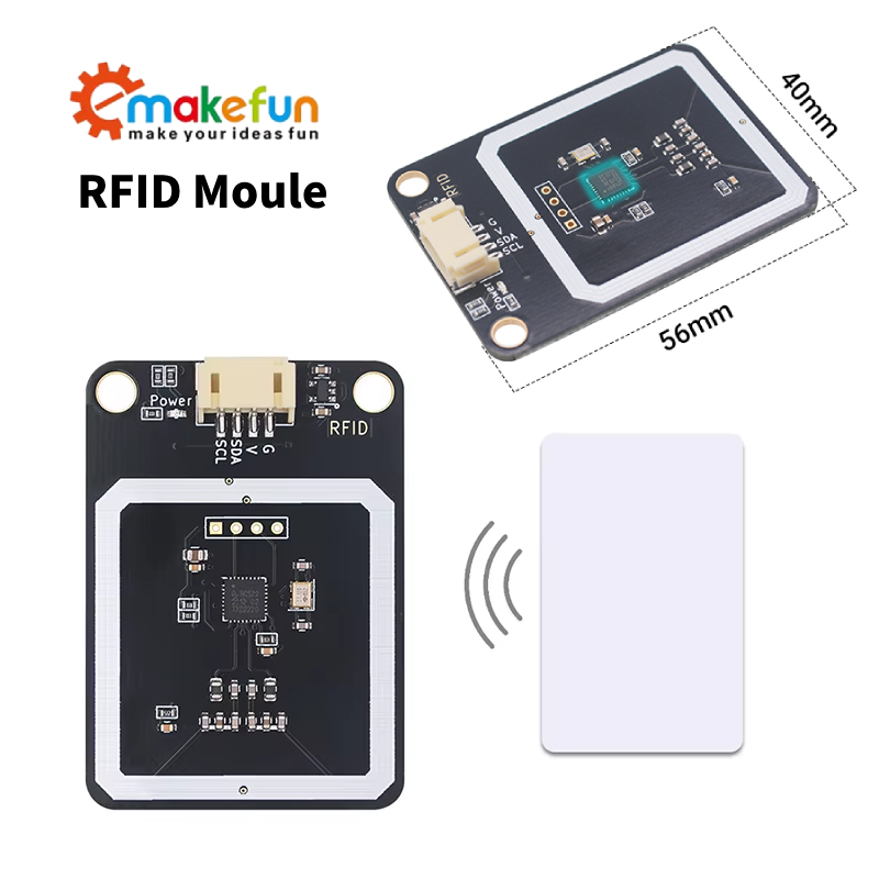 Home Automation Raspberry Pi - Moduł RFID RC522 MFRC-522, zestaw S50,