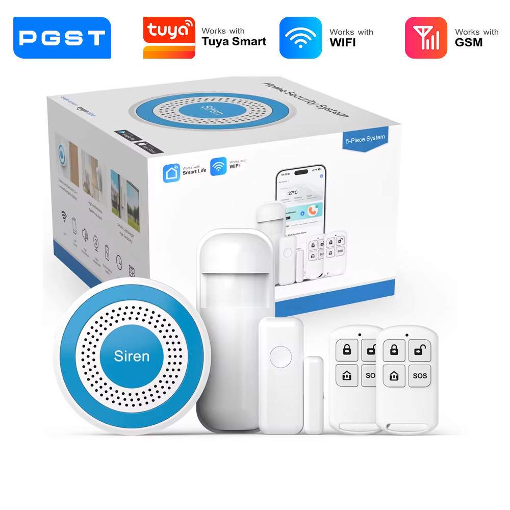 Home Automation Tutorial - Zestaw Systemu Alarmowego Bezpieczeństwa Domu PGST