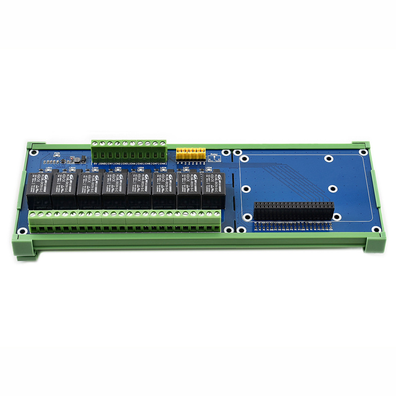 Płytka rozszerzająca z przekaź – Relay 8 Channel Board recenzja i cena