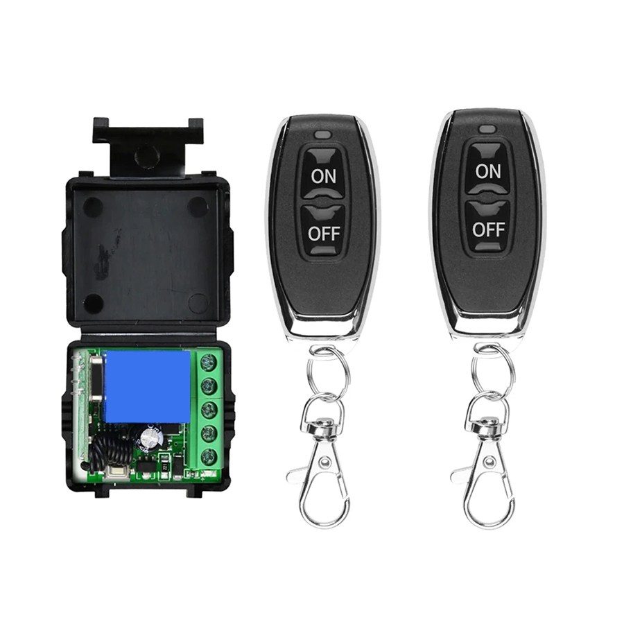 DC 12V, bezprzewodowy pilot ra – 433Mhz Receiver Module recenzja i cena