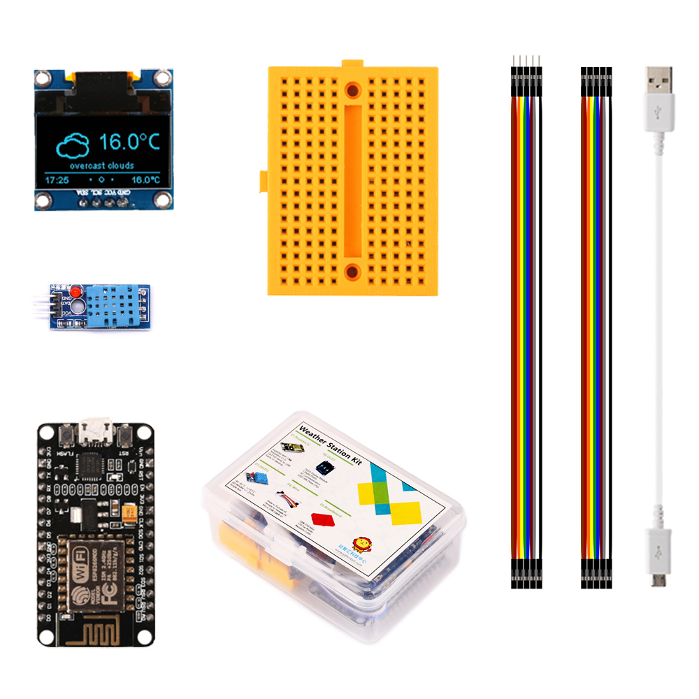 ESP8266 stacja pogodowa zestaw – Esp8266 Nodemcu Board recenzja i cena