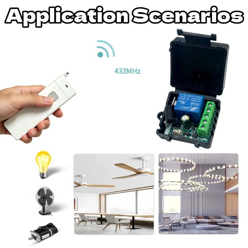 433Mhz DC 12V 6V-30V 1-kanałow – 433Mhz Receiver Module recenzja i cena