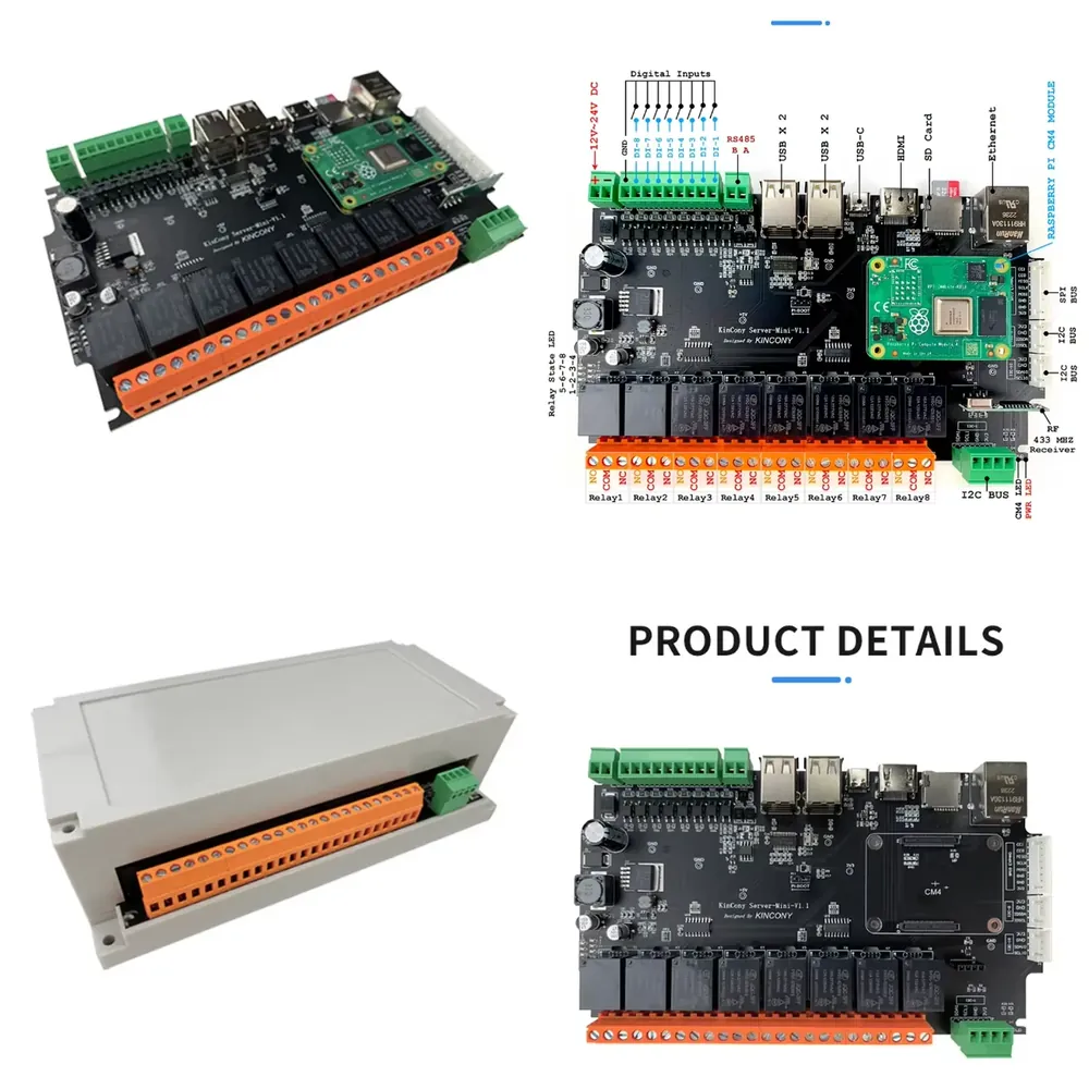 KinCony Raspberry Pi - Serwer  – Home Automation Raspberry Pi recenzja i cena